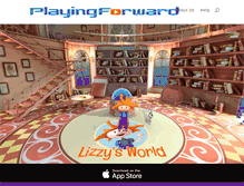 Tablet Screenshot of playingforward.com